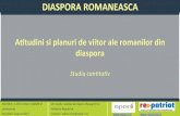 DIASPORA ROMANEASCA - Sistemul sanitar Nivelul de trai ridicat Mentalitate diferita Romanii apreciaza