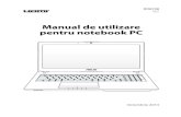 Manual de utilizare pentru notebook PC - 6 Manual de utilizare pentru notebook PC Despre acest Manual