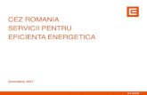 CEZ ROMANIA SERVICII PENTRU EFICIENTA ENERGETICA CEZ_EE DV.pdf Audit Energetic Lucrare bilant energetic