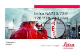Leica NA720/724/ 728/730/730 plus - Leica Geosystems £n cursul aplica ¥£iilor dinamice, de exemplu