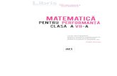 Matematica pentru performanta - Clasa 7 - Eduard Dancila, Ioan pentru performanta...¢  noaste existenta