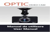 Camera video auto Smailo Optic G senzor: oprit / sensibilitate ridicat¤’ / sensibilitate medie / sensibilitate
