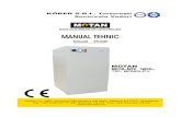 BOILER CU ACUMULARE APA CALDA MENAJERA MANUAL motan.ro/images/manuale/Manual-Boiler-120L.pdf Boilerul