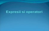 expresii - operatori
