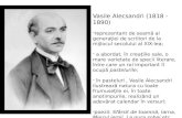 Vasile Alecsandri  (1818 - 1890)