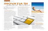 Articol Inovatia in industria turistica in revista Horeca
