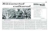 R££sunetul cultural - mai 2018 R££sunetul cultural R££sunetul cultural An. VI; Nr.5 (61), mai 2018 Apare