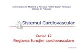 Reglarea functiei cardiovasculare I