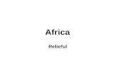 Africa - Relieful