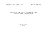Ecuatii Diferentiale Cu Derivate Partiale