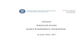24.05-Catalogul Manualelor Scolare Valabile in Inv Preuniversitar Pentru Anul Scolar 2016-2017