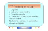 Presentation Curs 06 Sisteme TV color - 2019. 2. 27.آ  2. Televiziunea color SISTEME TV-Color: qSistemul