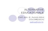 Alternative Educationale _2012