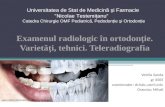 examenul radiologic in ortodontie