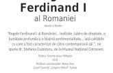 Regele Ferdinand I al Romaniei
