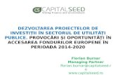 Florian Burnar Managing Partner  @capitalseed.ro capitalseed.ro