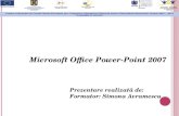Microsoft Office  Power-Point  2007