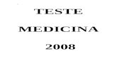 Teste 2008 medicina
